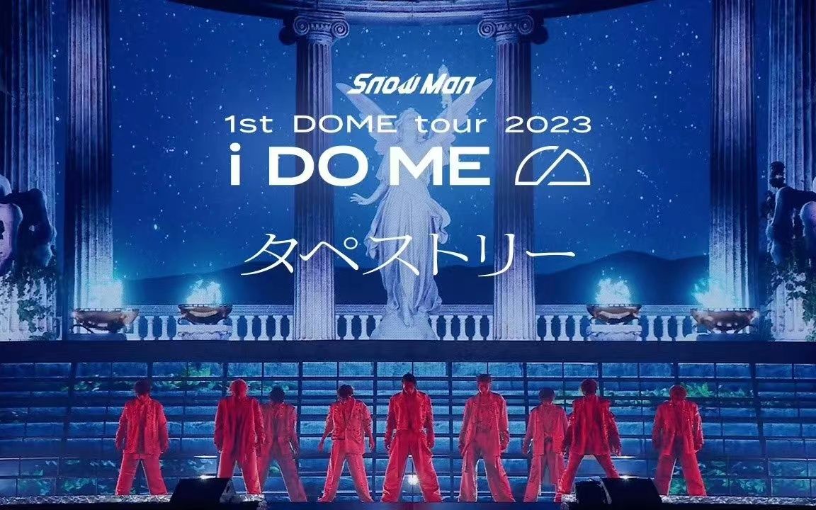 [图]【4k中日双语】Snow Man 织锦タペストリー 1st DOME tour 2023 i DO ME Ver.