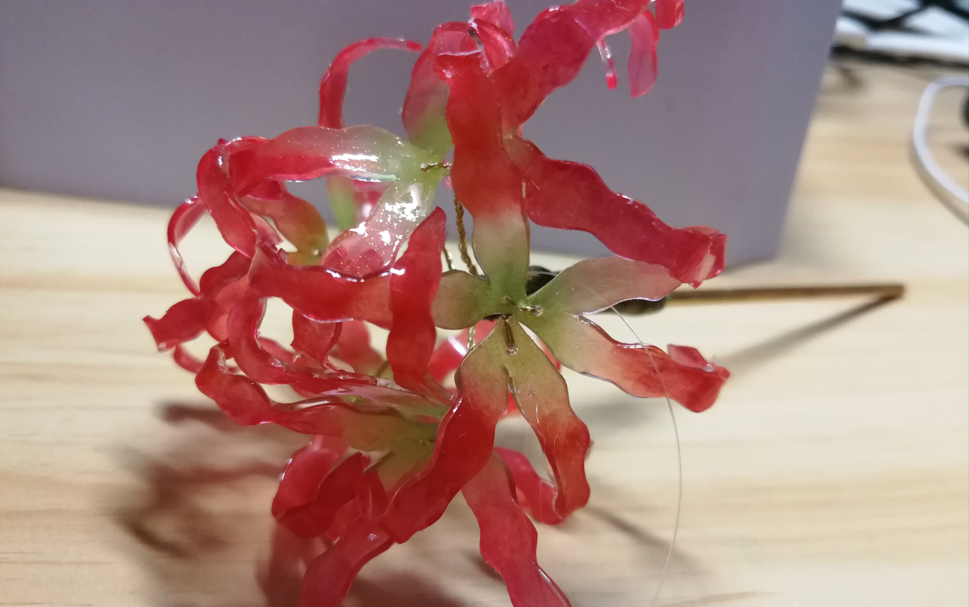 【热缩片】【彼岸花】母亲节送给远方的妈妈【我爱你】