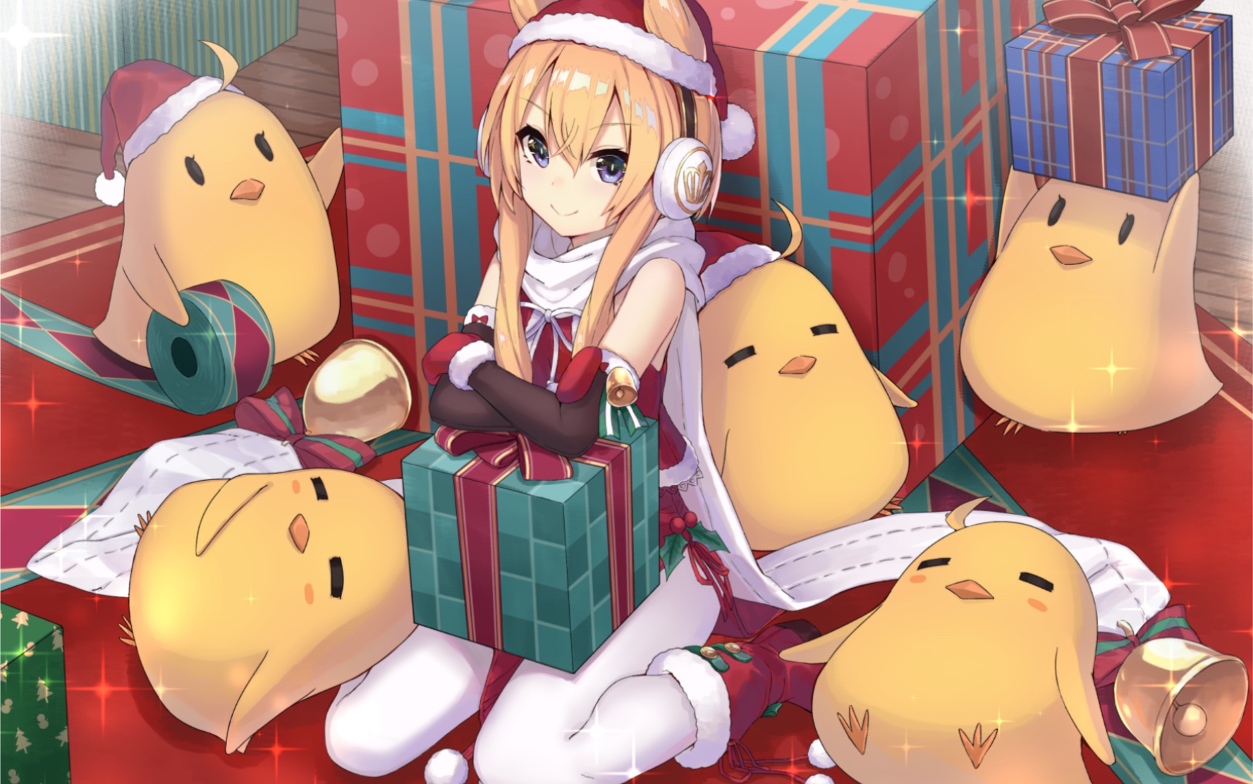 碧蓝航线圣诞系列全皮肤立绘模型语音展示