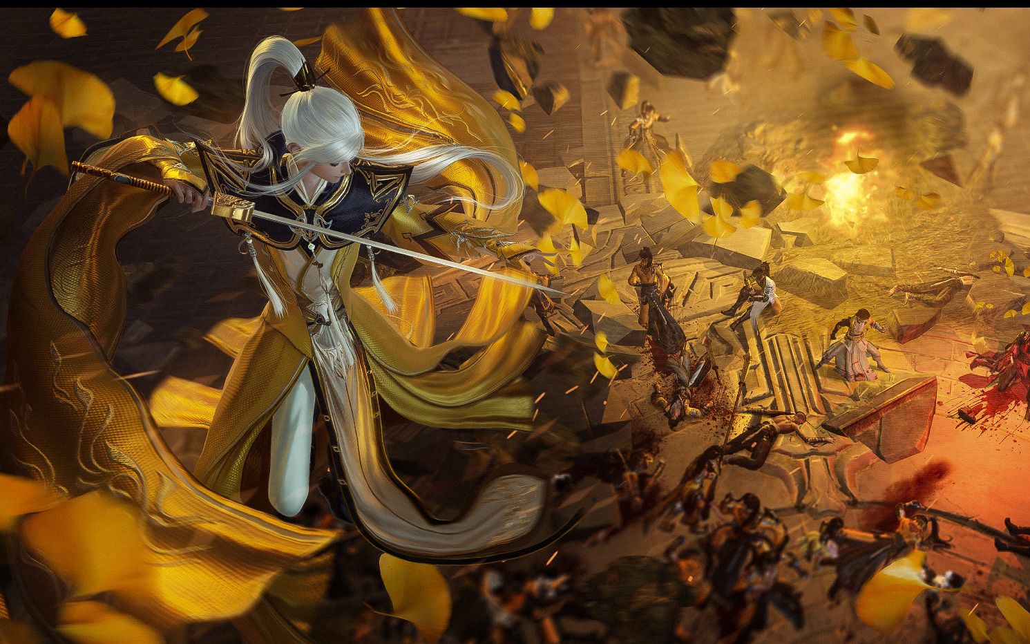 【剑网3】乱世·藏剑12.28新版剧情动画存档(我给鬼首吹唢呐!