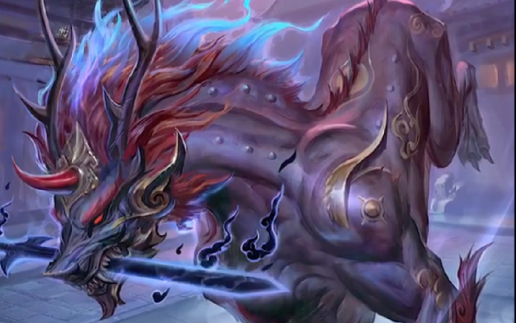 龙生九子,老二睚眦 !