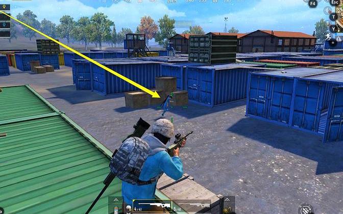 绝地求生 刺激战场:落地一把awm强势拿下g港,国服最强盲狙?