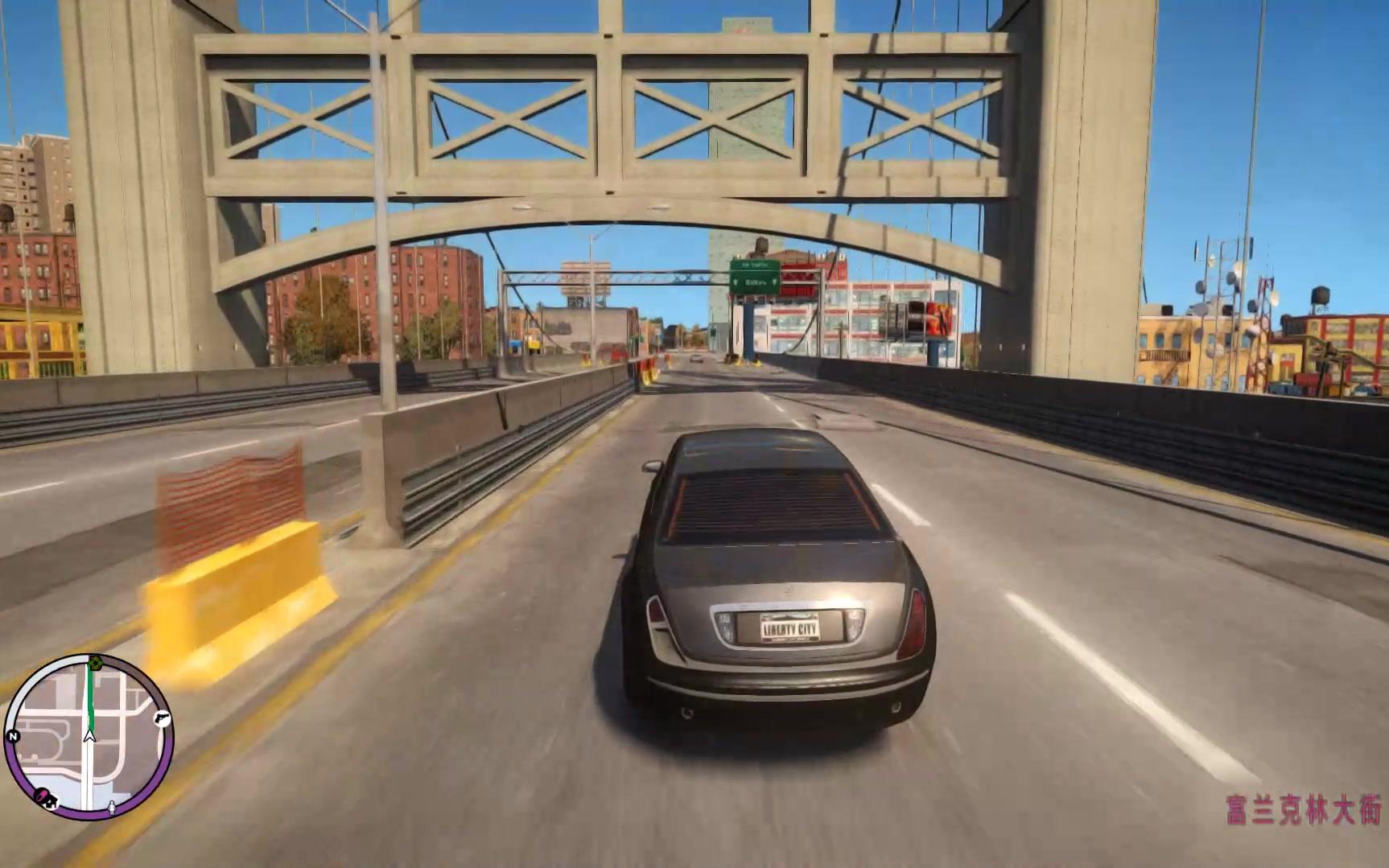 短短3分钟的视频告诉你10年前的gta4对于细节有多注重——车辆自动