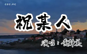 Download Video: 黄静美 - 祝某人『祝某人以后爱上的人 心里都有别人』（动态歌词/Lyrics Video/无损音质/4k）