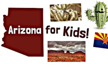 【搬运】美国各州简述亚利桑那州Arizona for Kids  US States Learning Video哔哩哔哩bilibili