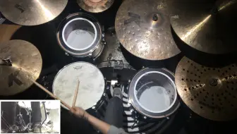 为你我受冷风吹，架子鼓翻奏