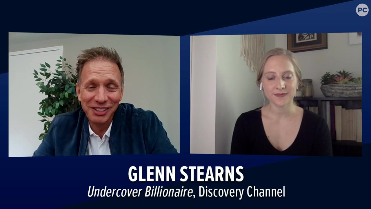 [图]【Glenn Stearns】 卧底亿万富翁独家采访 Talks Discovery's UNDERCOVER BILLIONAIRE