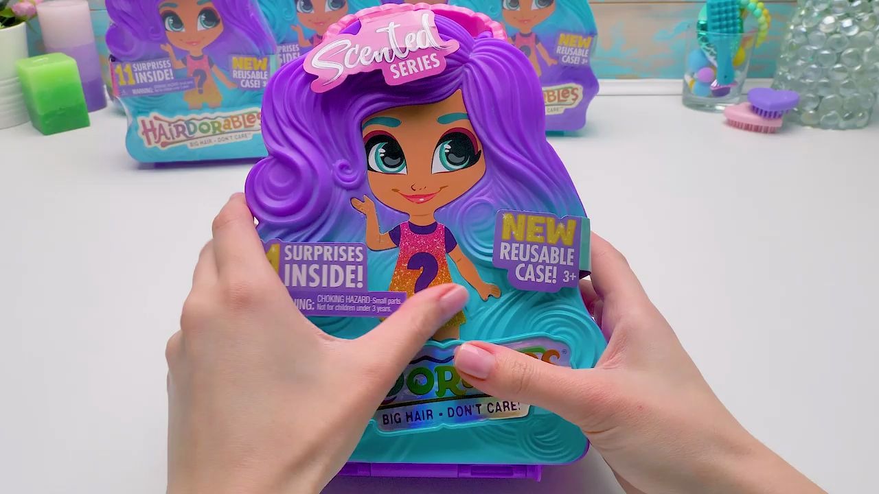 【转载】新款美发娃娃系列4香水版盲盒开箱 cool scented hairdorab