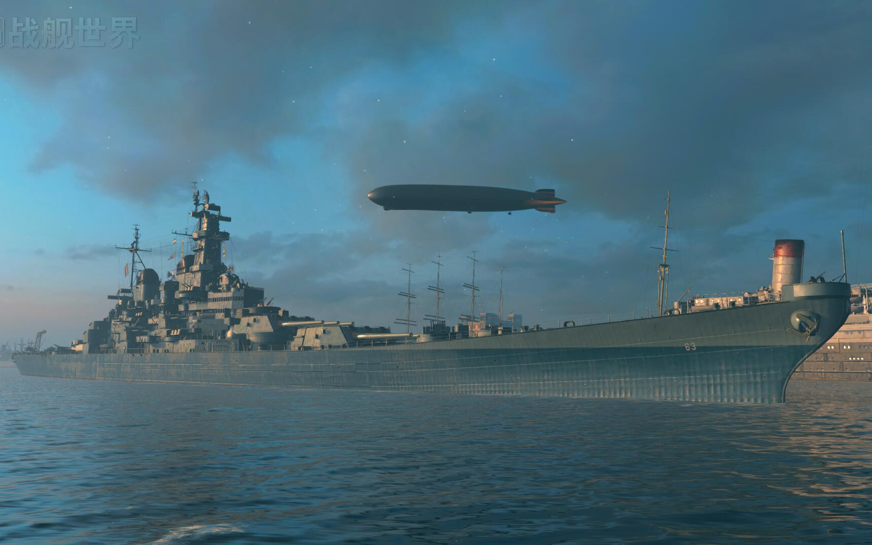 新手向不要学我战舰世界密苏里全靠运气的胜利