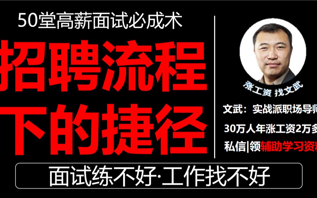 招聘流程下的捷径是什么?HR是怎么筛选简历的?哔哩哔哩bilibili