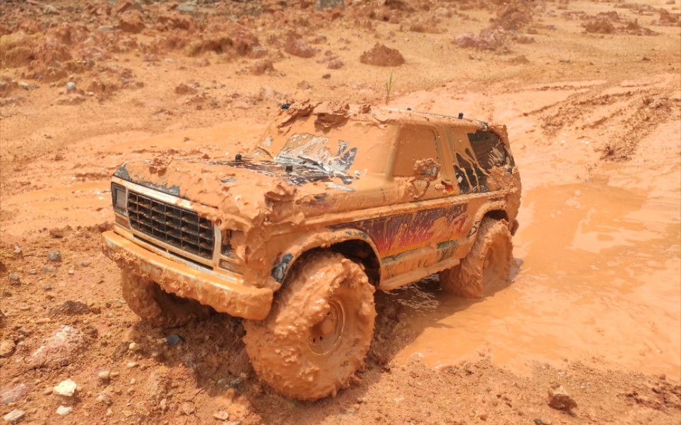 [rc]trx4福特bronco1979泥地越野