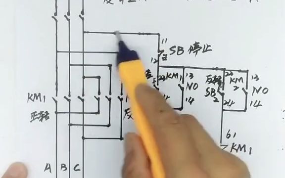 电机正反转控制电路零基础学电工 电工哔哩哔哩bilibili