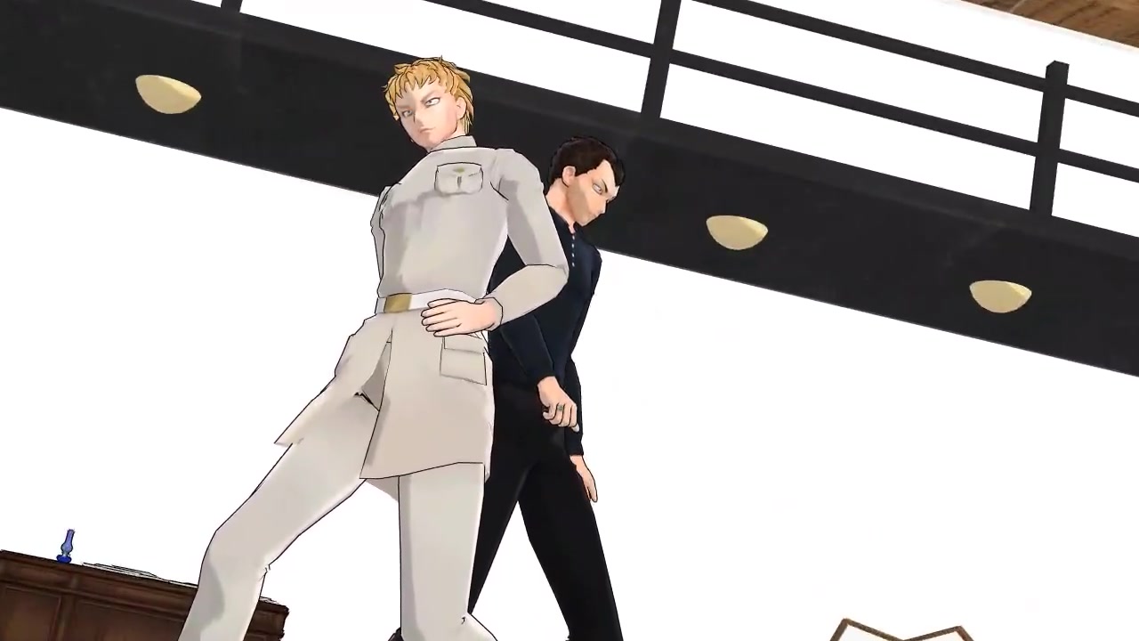 【jojo的奇妙mmd】索尔贝&杰拉德的孩子气的战争/工作的时候也在跳