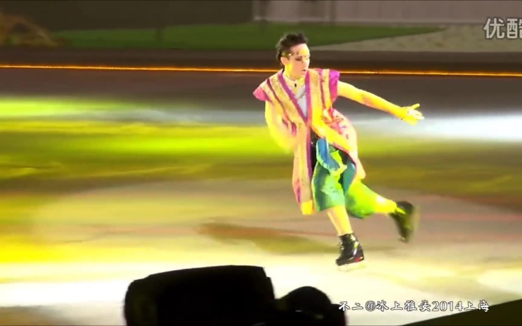 [图]【囧尼】Johnny Weir, Nagada Sang Dhol, Artistry on Ice 2014,中国上海