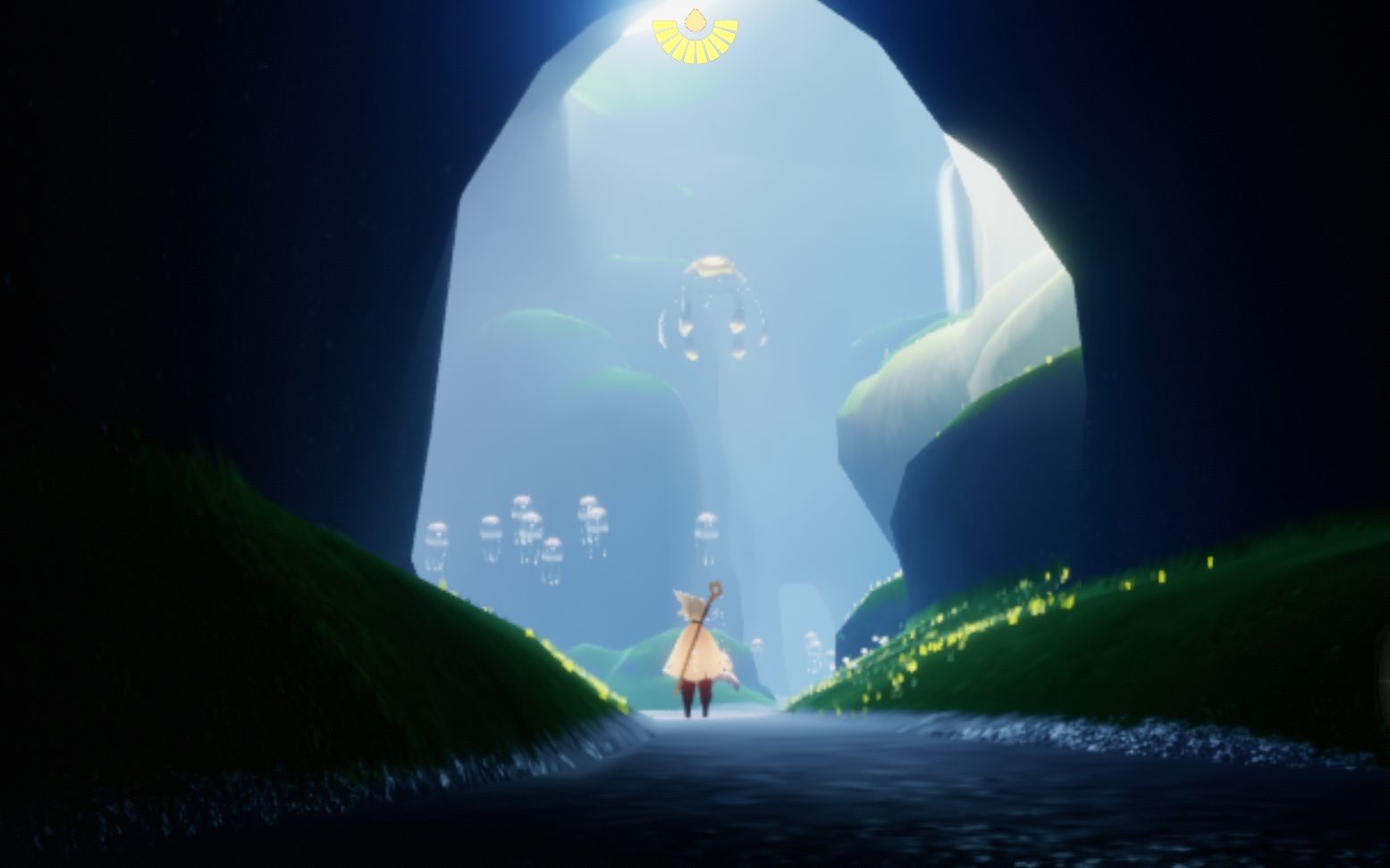 sky光遇一个平平无奇的圣岛季宣传片风景绝美的世外桃源