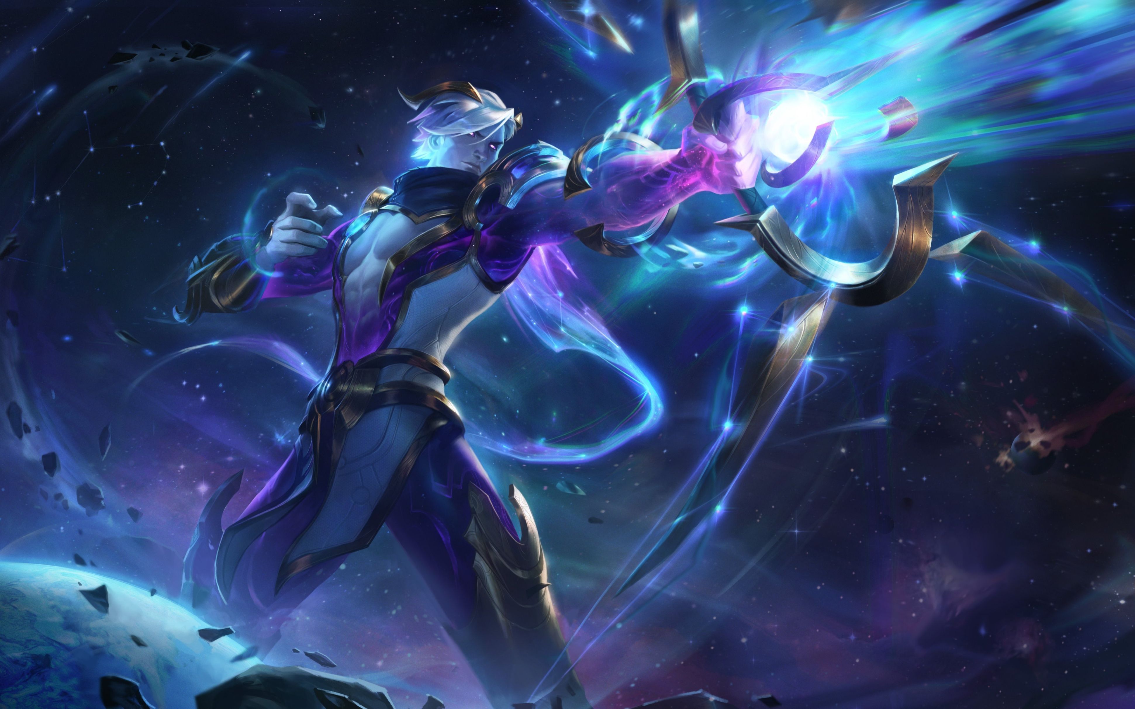 【lol皮肤展示】惩戒之箭 韦鲁斯 御星系列 皮肤展示