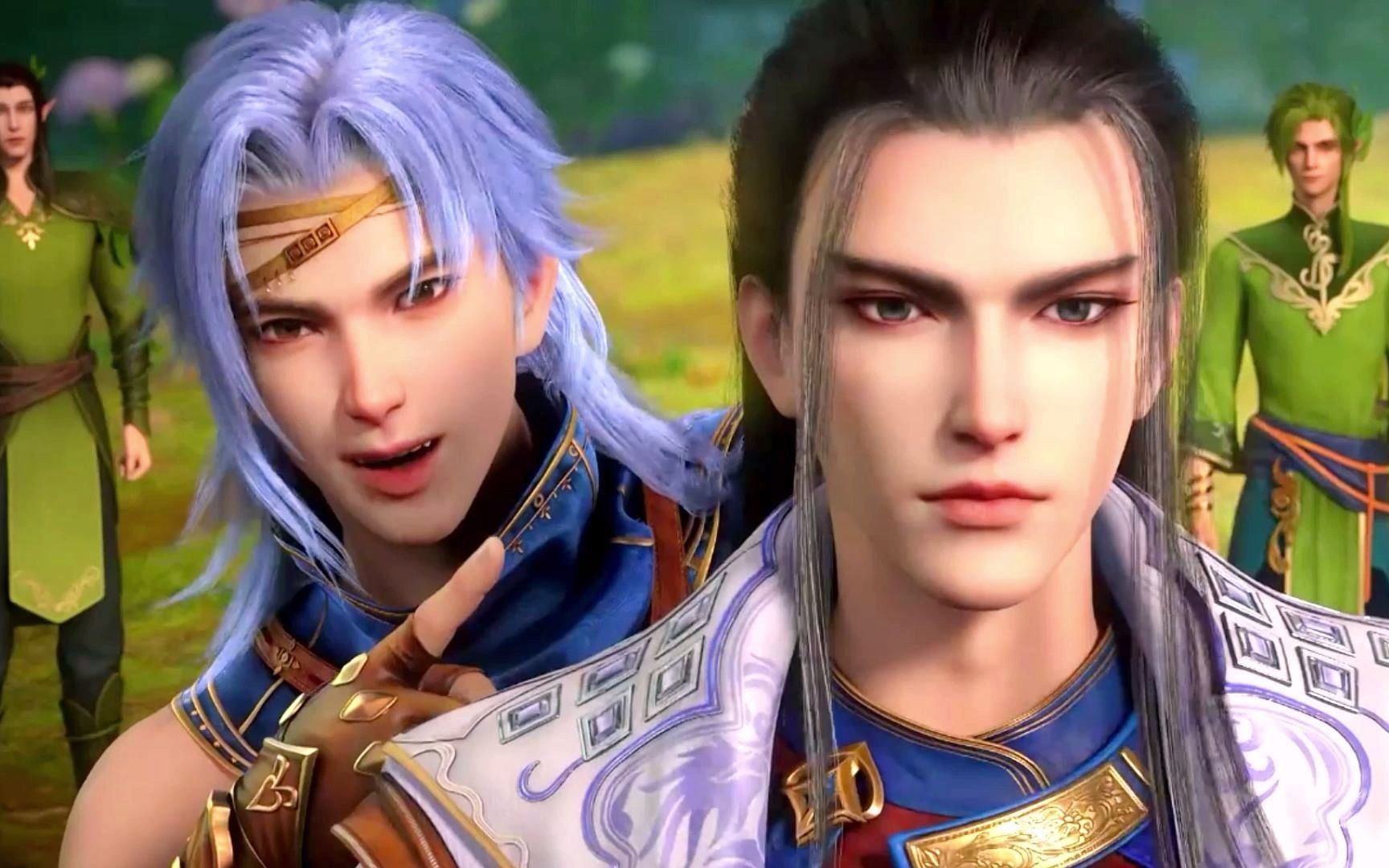 蓝歌法铧初进树海族