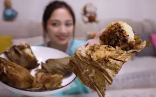 Tải video: 试吃3块钱一个的“广式早茶糯米鸡”说好的鸡肉呢？