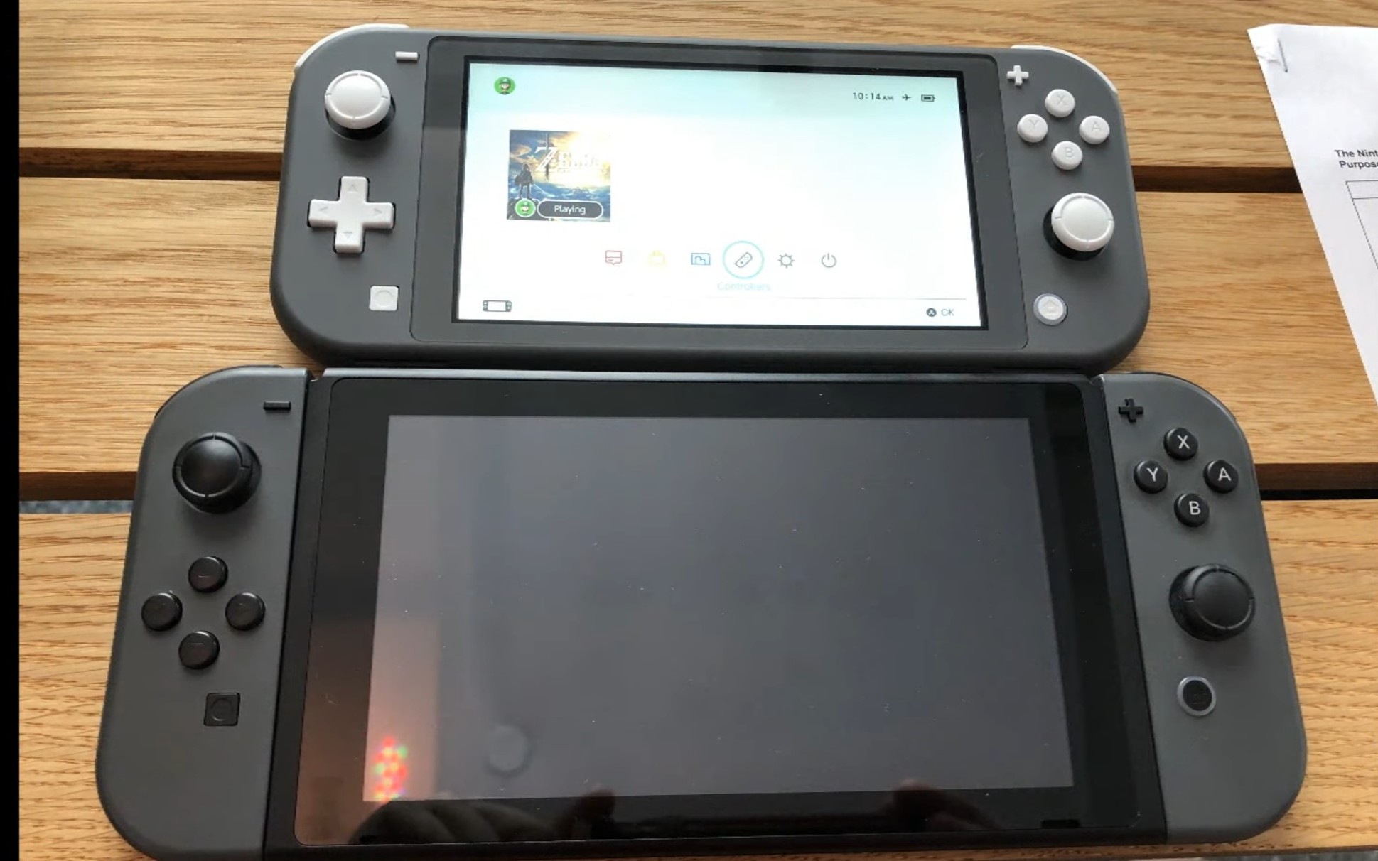 [图]已经拿到Switch Lite真机!上手试玩及和Switch对比！