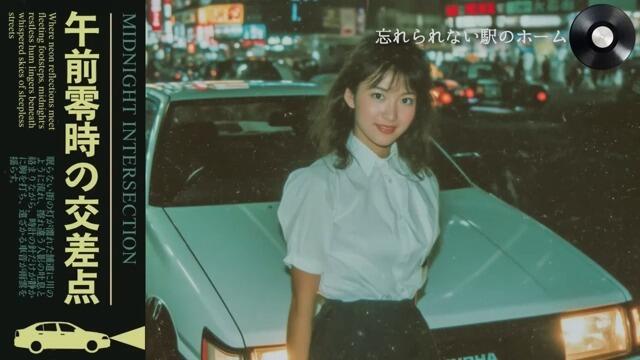 Tokyo Night Music | 昭和の懐かしきシティポップ1980 | Drive,Chill