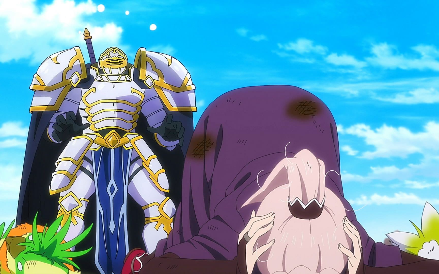 骸骨骑士亚克开大把自己的精灵老婆给电倒了