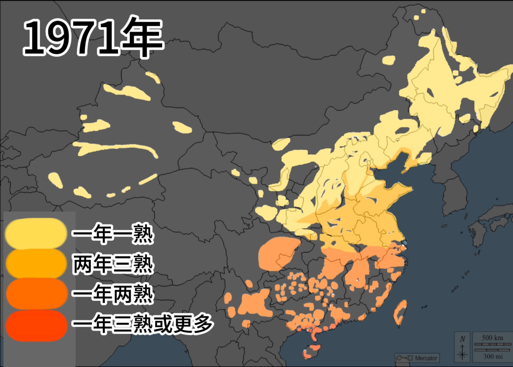 中国粮食作物熟制变化史
