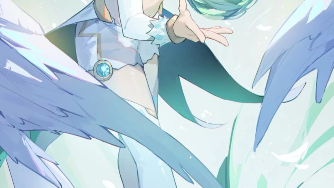 天使(白色系壁纸)