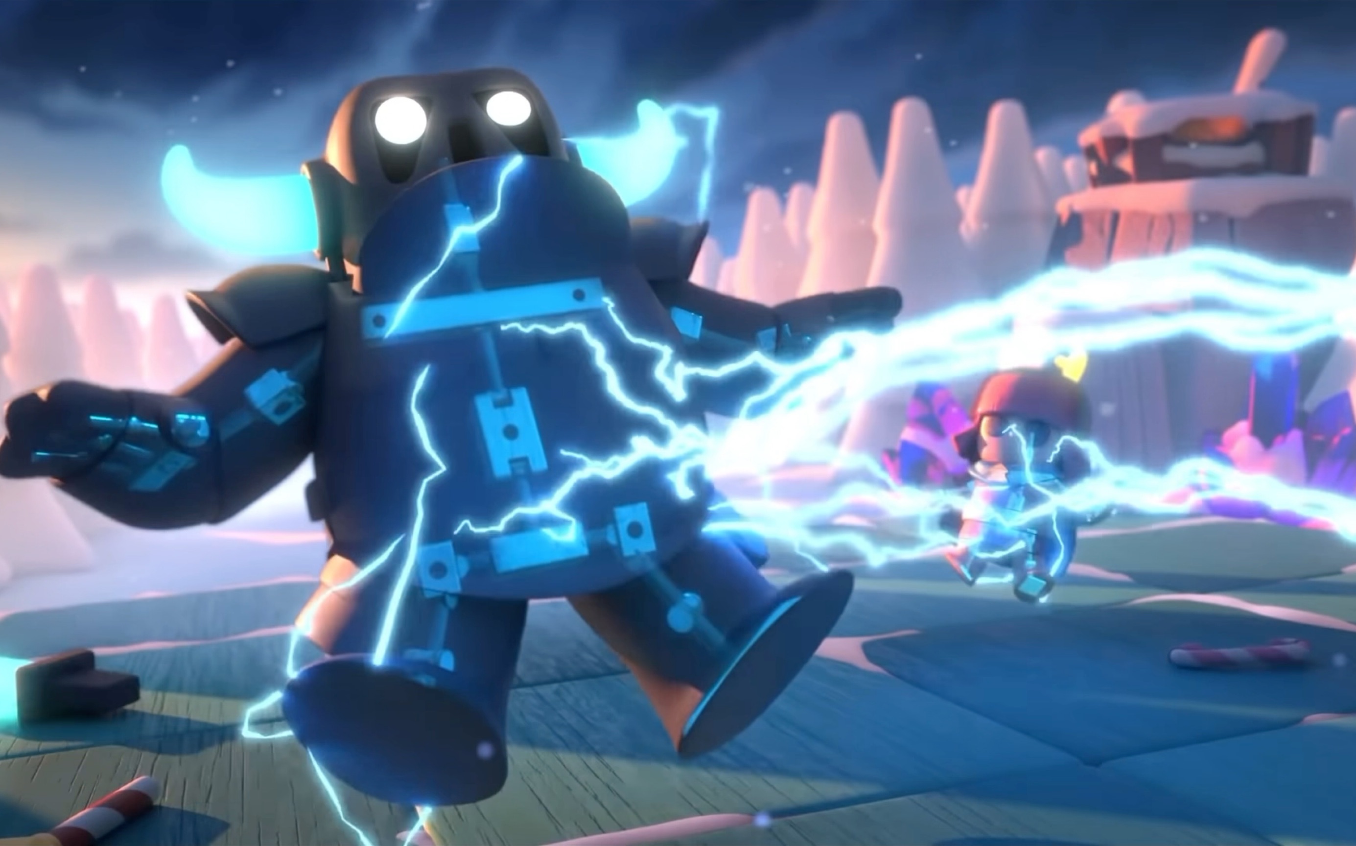 奇兵 开服动画(圣诞皮肤版) clash mini_哔哩哔哩bilibili_皇室战争