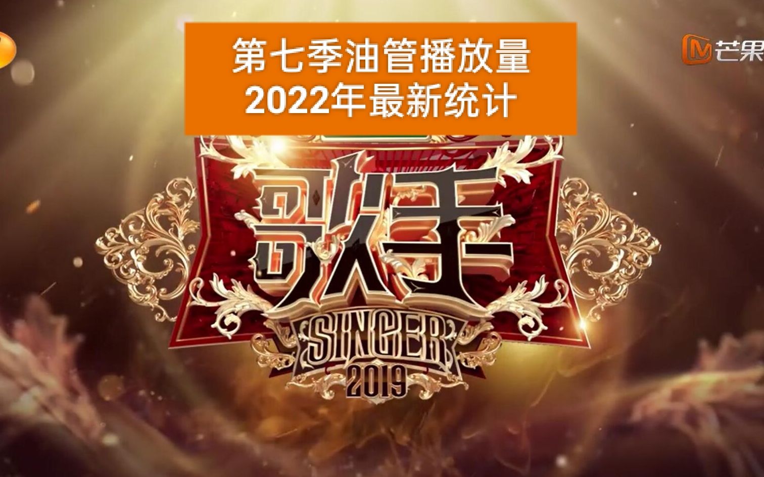 [图]【歌手2019】YouTube播放量排行（前15名）