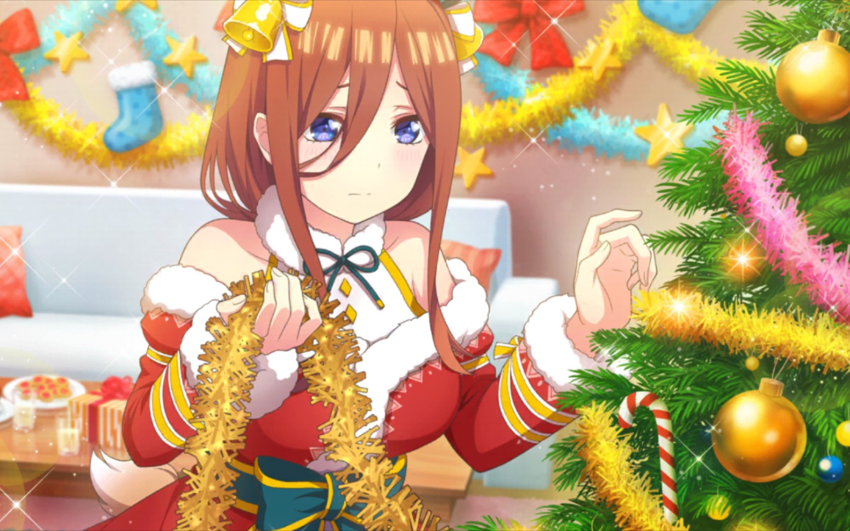 五等分的新娘 圣诞节卡 三玖 适合我吗? 闪耀篇