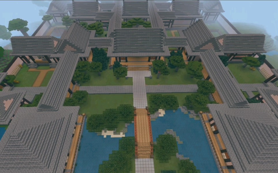 我的世界唐风建筑简易版原版无深滤镜