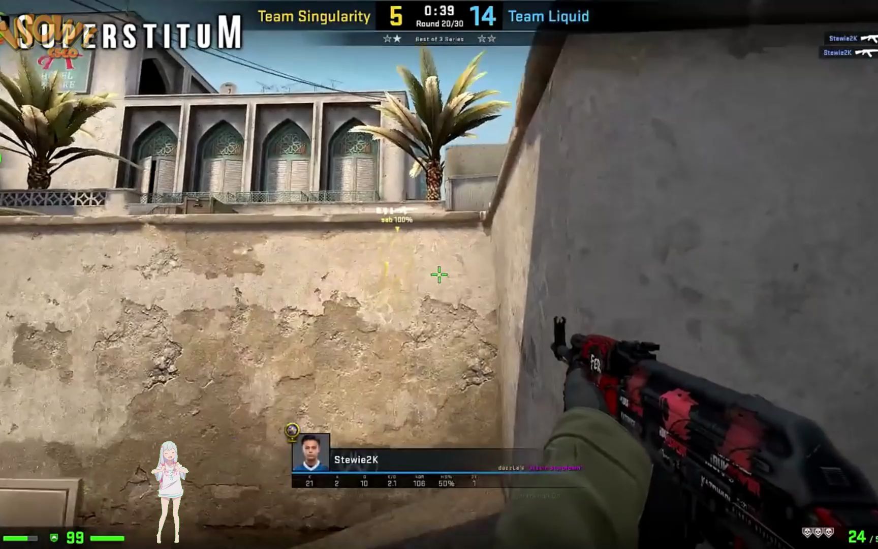 csgo转起来转起来看看主播外挂的操作