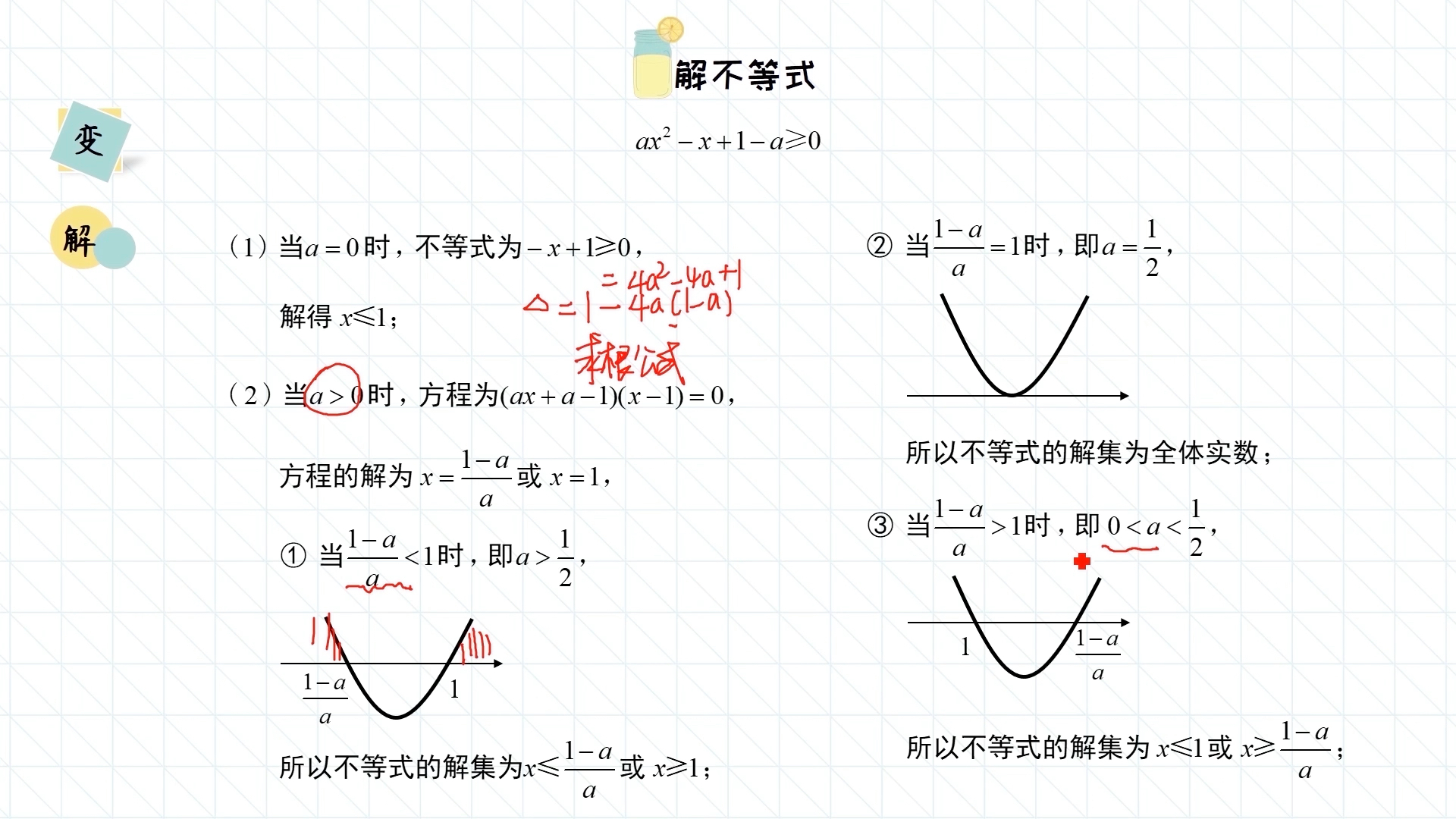初升高预备知识之解一元二次不等式_哔哩哔哩_bilibili