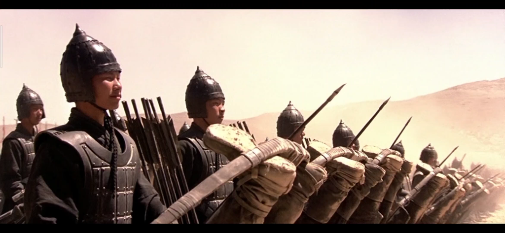 电影英雄箭雨部分镜头张艺谋拍英