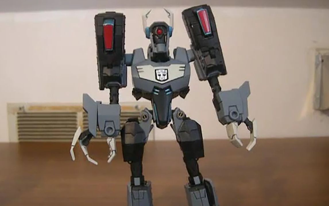 098变形金刚08动画v级震荡波长臂shockwavelongarmpart2