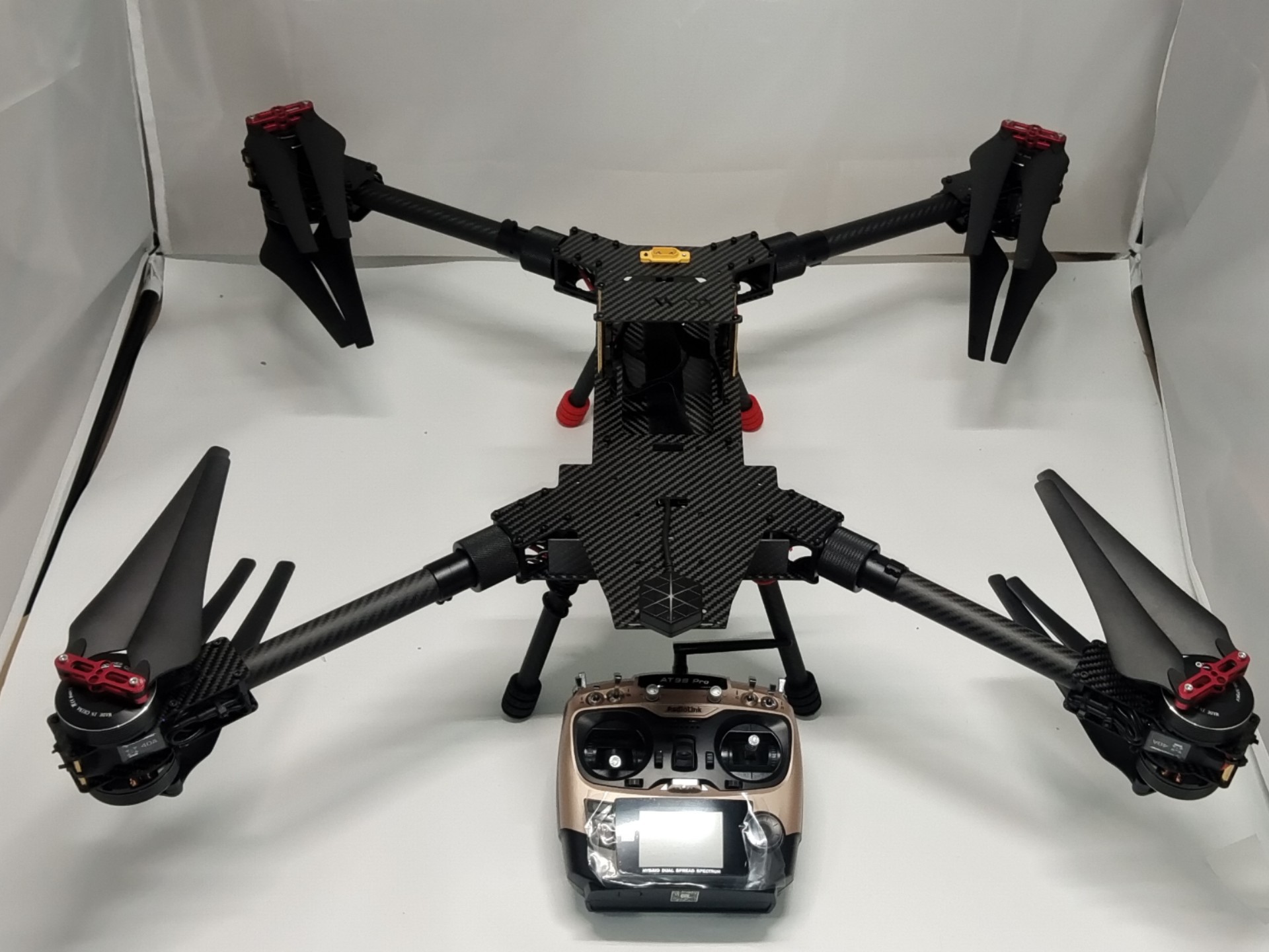 815智飞模型四轴8旋翼无人机测试飞行