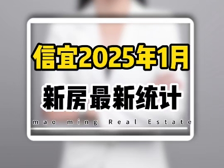 信宜2025年1月 新房最新统计哔哩哔哩bilibili