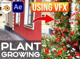 Download Video: 如何创建植物生长CGI动画VFX | Blender VFX教程