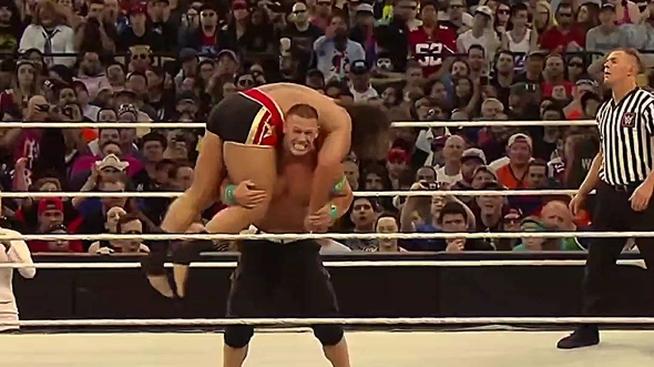 约翰塞纳大战卢瑟夫(3)