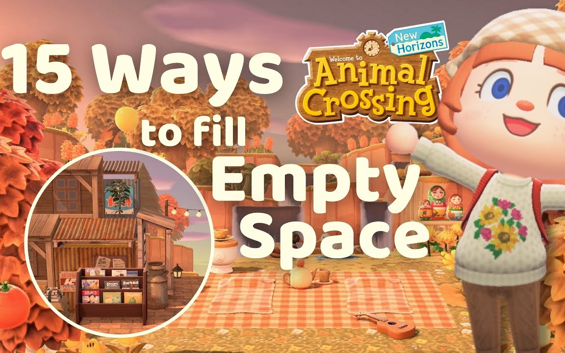 【动森】15个小技巧帮你完美填充小岛空余空间| How to Fill Empty Space on Your Animal Crossing Island!!单机游戏热门视频