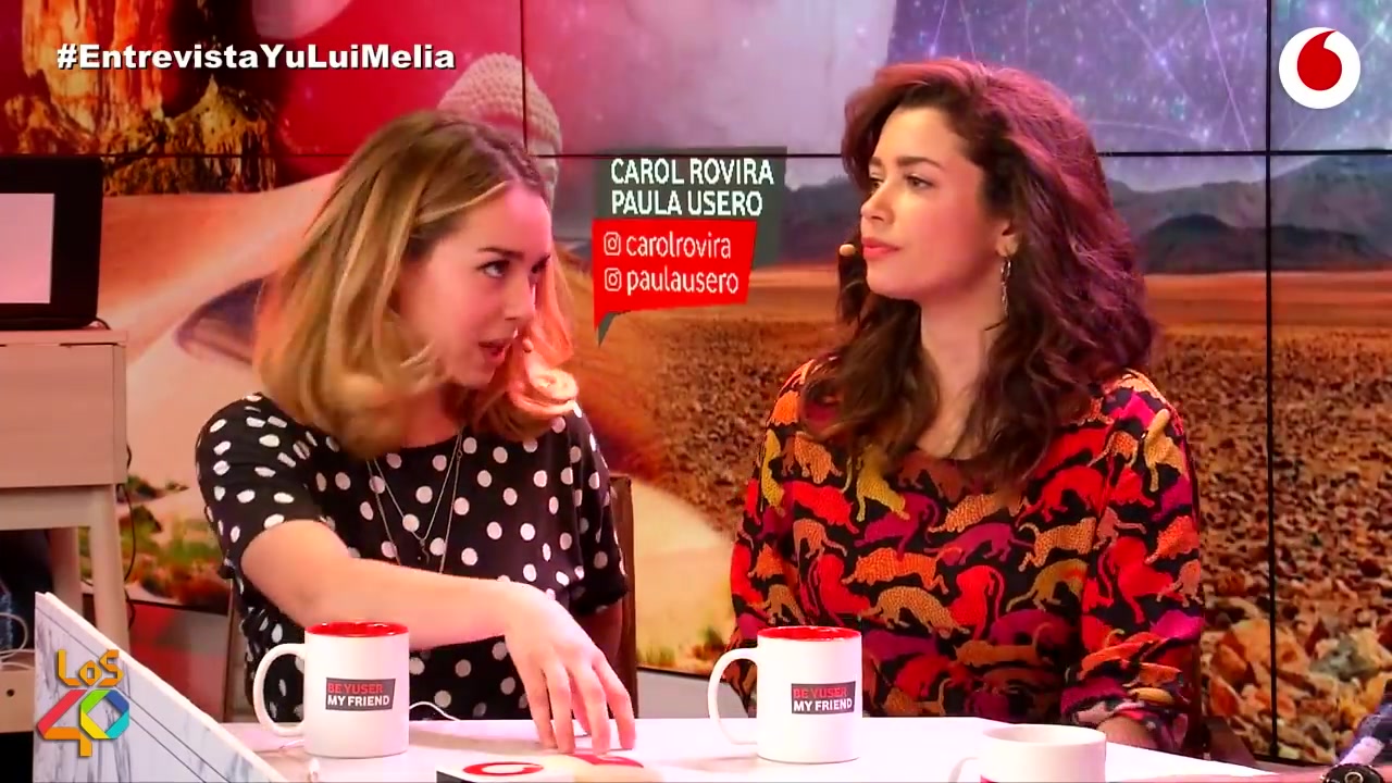 [图]20190206 Paula Usero y Carol Rovira nos enamoran para siempre #EntrevistayuLuiMe