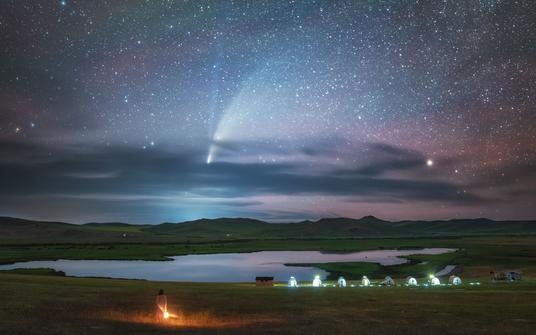 [图]一生难得一见的彗星，一场独特的内蒙“追星”之旅