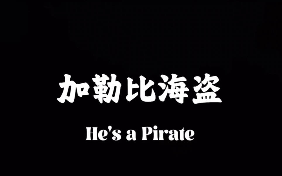 [图]《加勒比海盗》He's a Pirate 打击乐重奏 朋友们新年快乐！