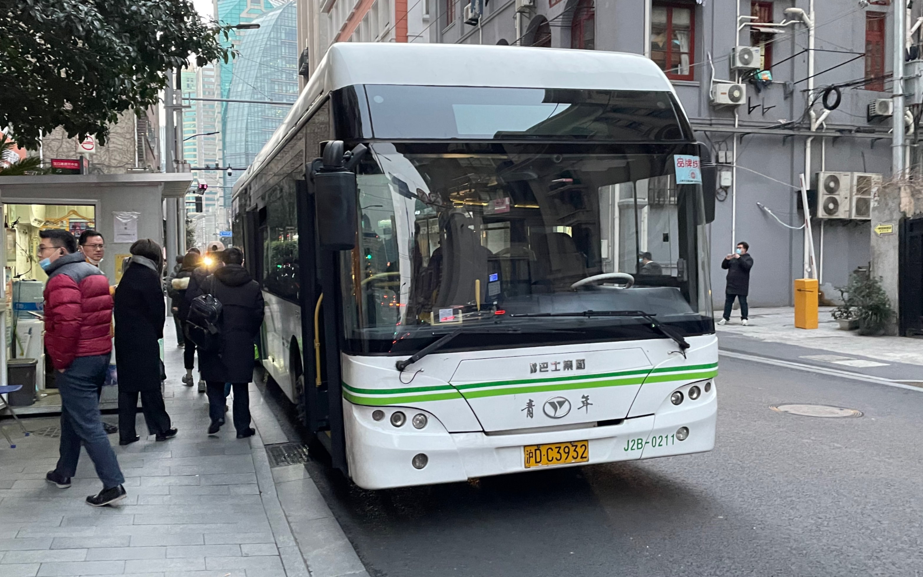 上海公交巴士一公司20路始发站初体验