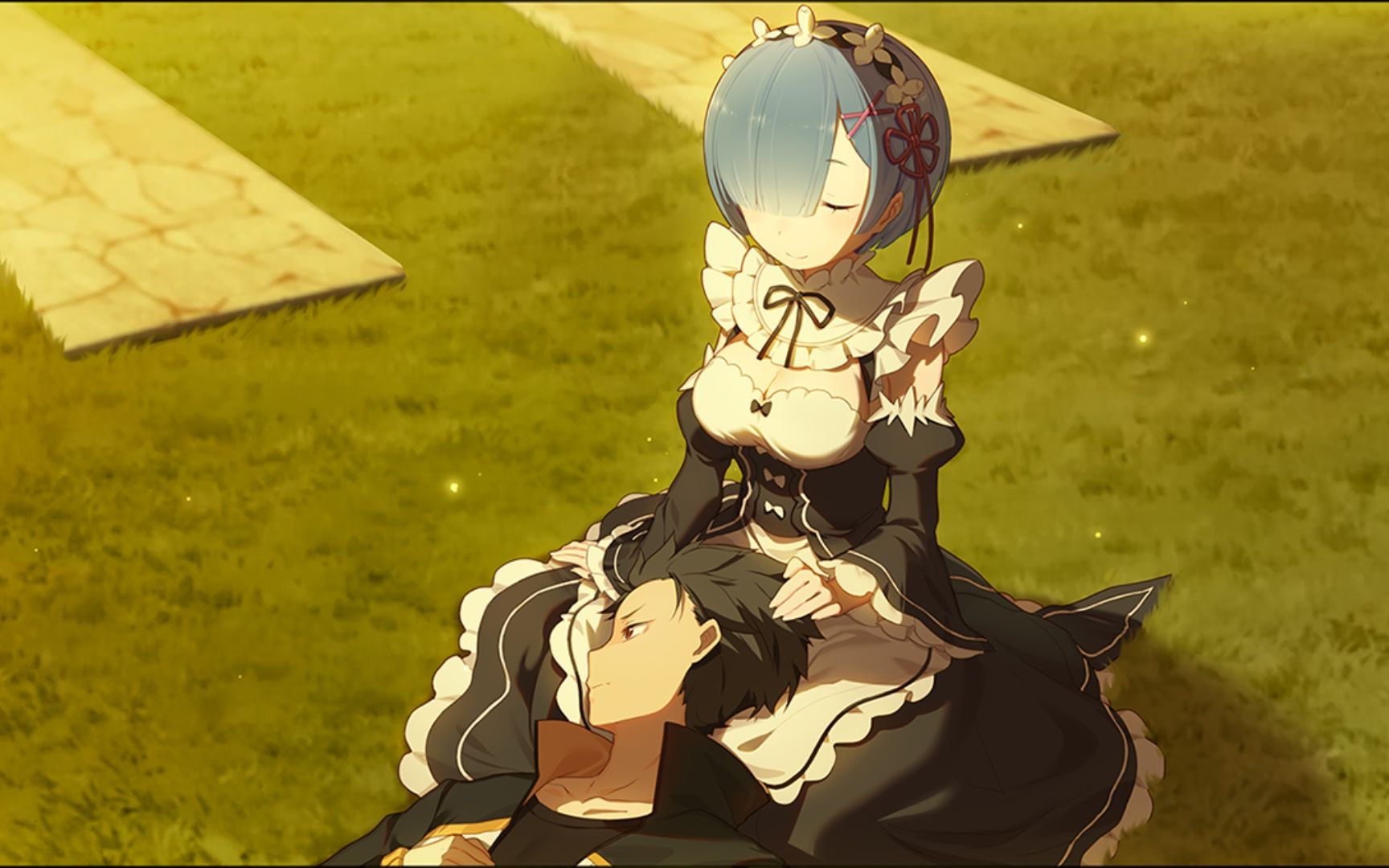 re0手游雷姆服装触摸及场景展示