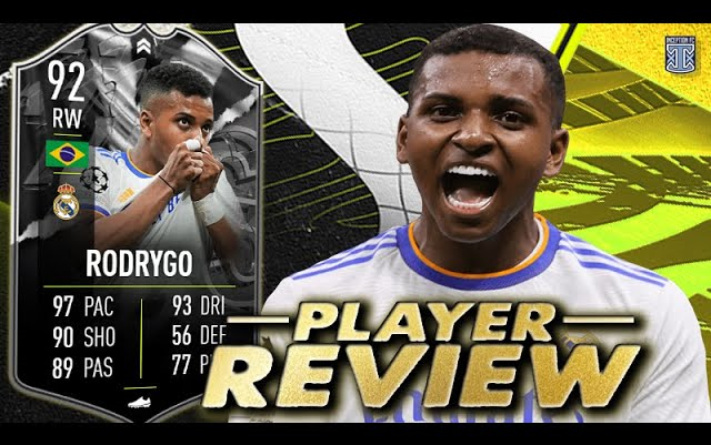 [AI机翻中英双字][Inception FC] FIFA22 欧冠决赛大对决SBC 92罗德里戈SHOWDOWN RODRYGO 测评哔哩哔哩bilibili