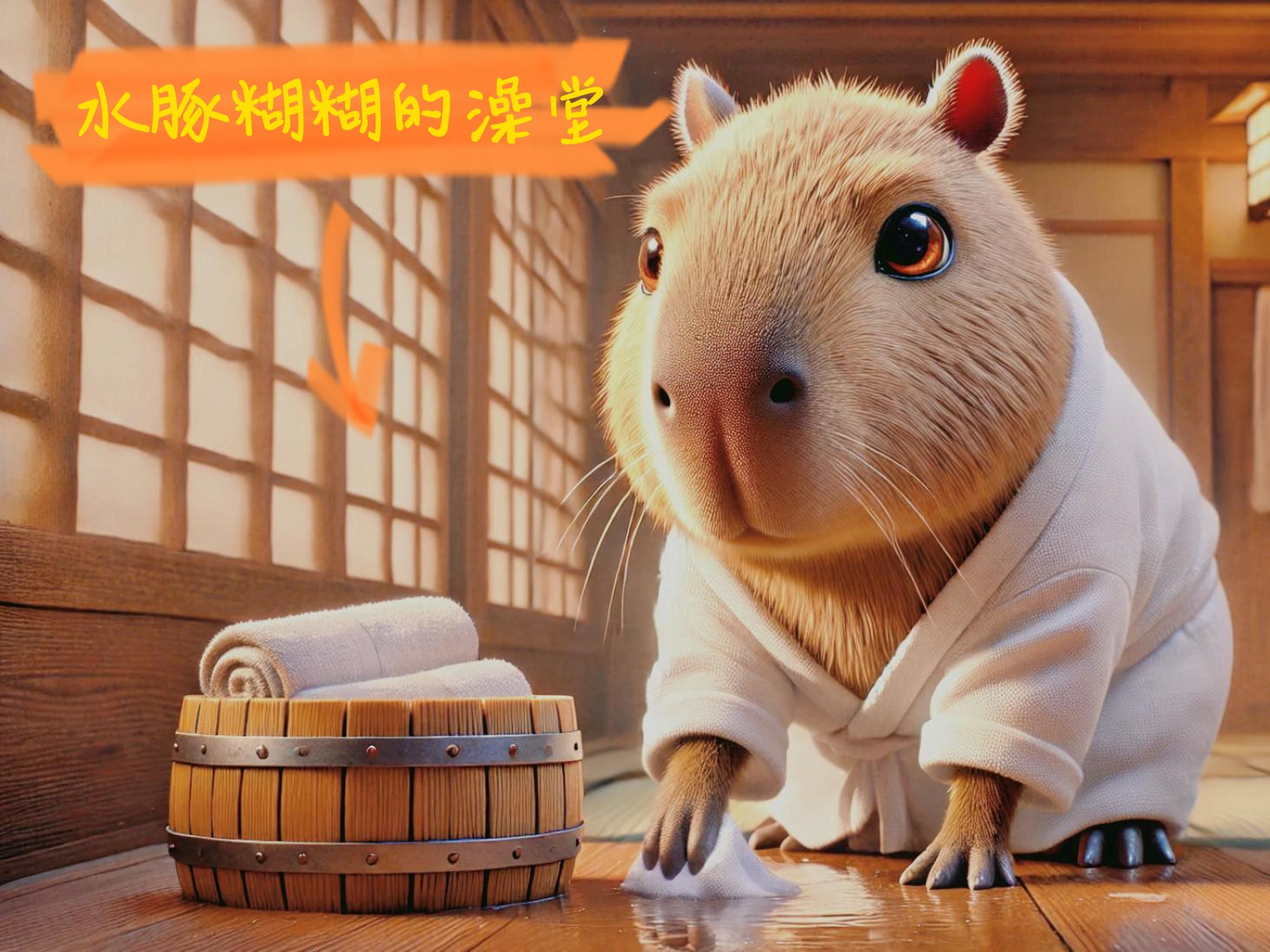 水豚糊糊的澡堂-谦虚篇