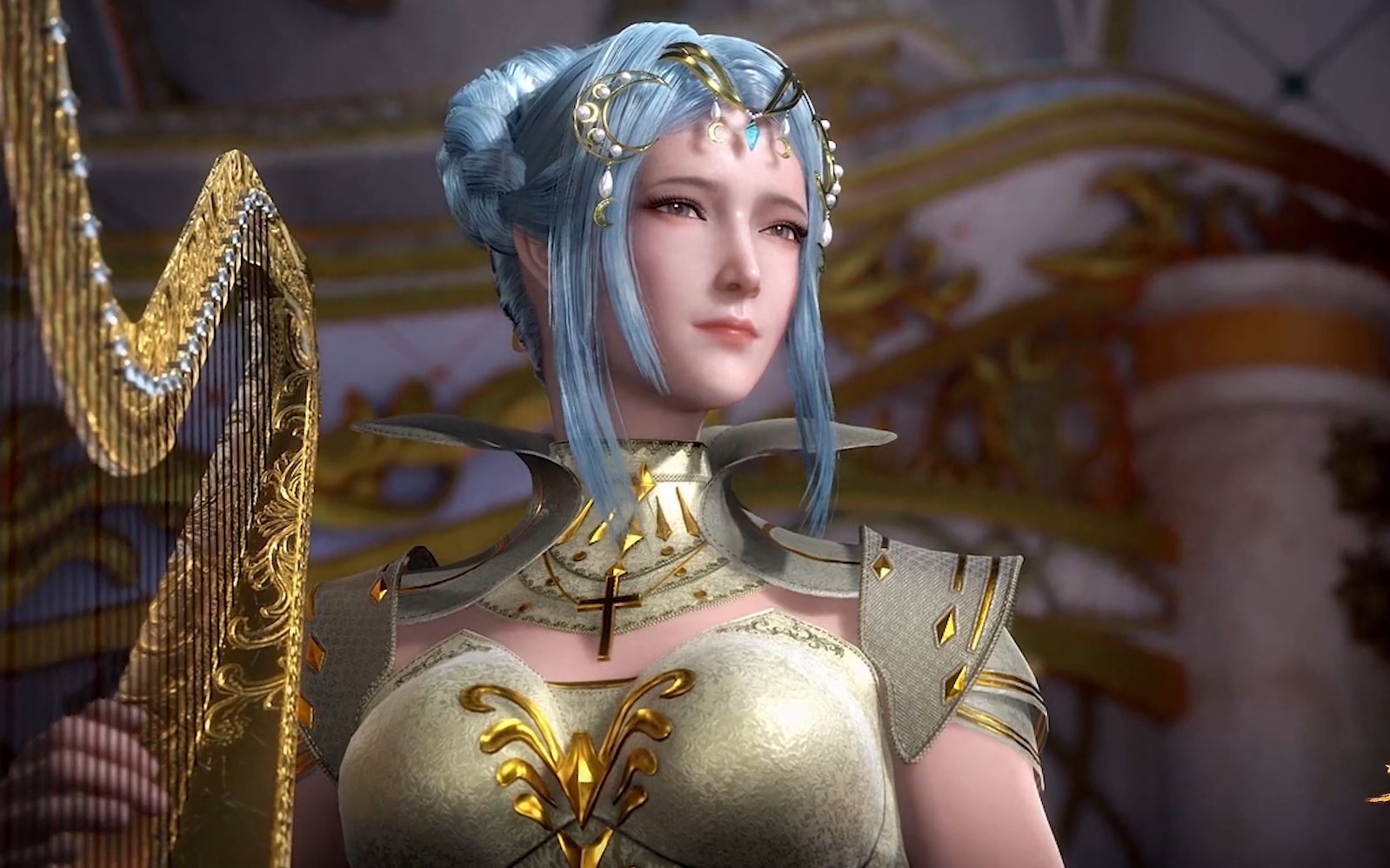 斗罗大陆雍容华贵唐月华气质不输比比东