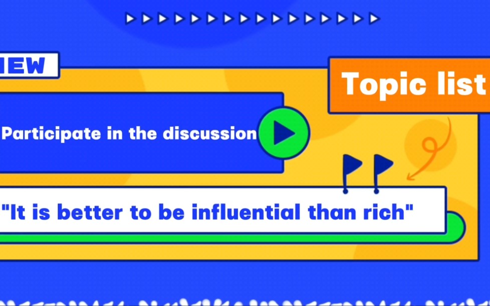 it is better to be influential than rich