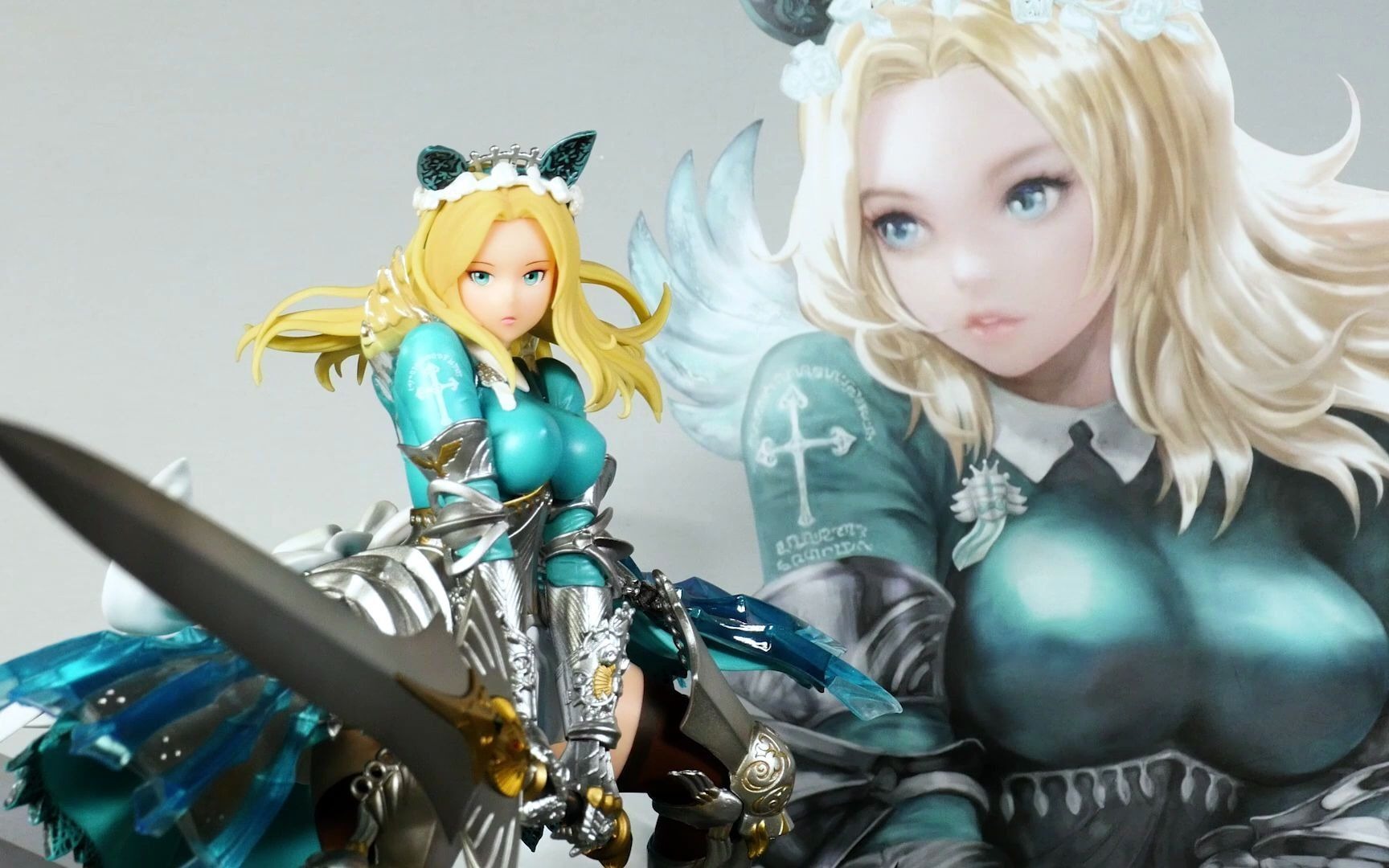 洛奇英雄传 黛莉娅手办_哔哩哔哩 (゜-゜)つロ 干杯~-bilibili